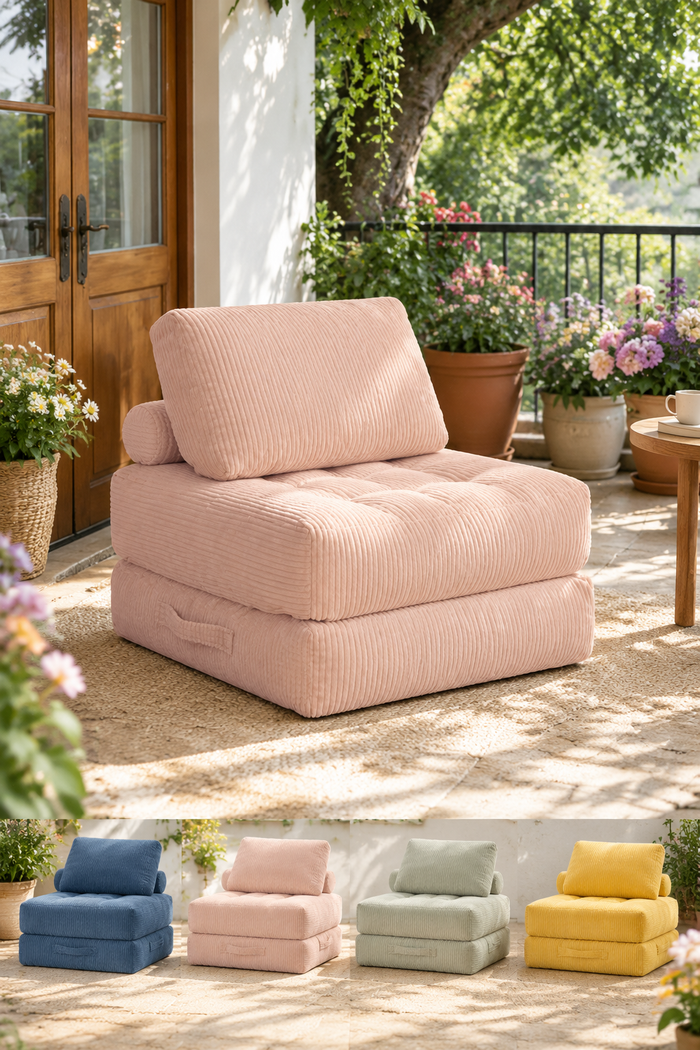Corduroy accent chair — W3975P440925, image 4