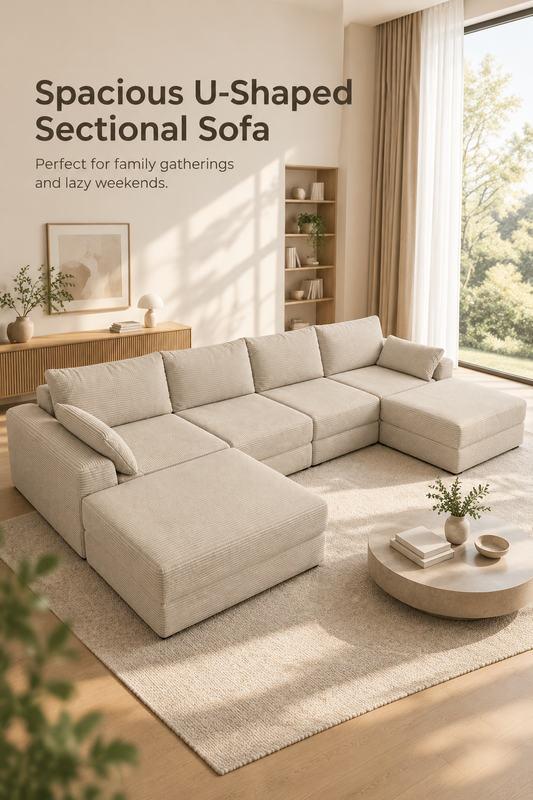 Corduroy modular sectional — W3975S00183, image 1