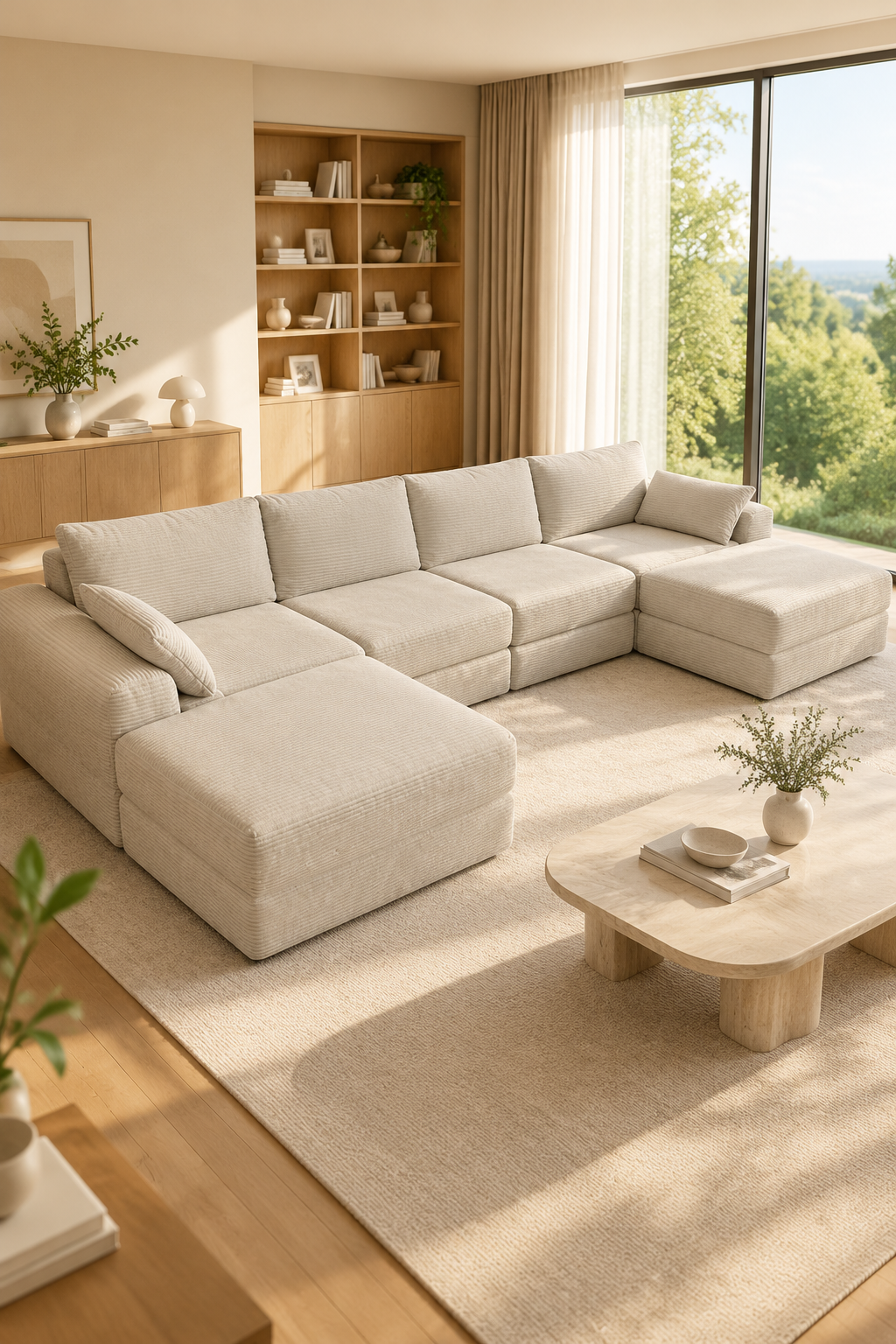 Corduroy modular sectional — W3975S00183, image 3