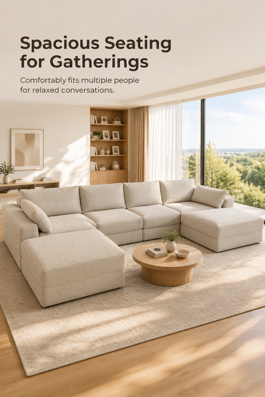 Corduroy modular sectional — W3975S00183, image 4